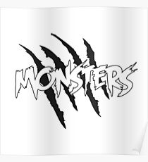 MONSTERS MERCHANDISE Poster