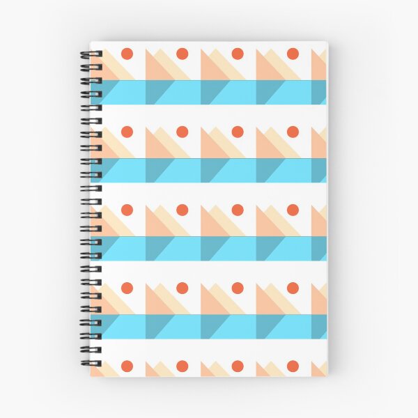 Item preview, Geometric Mountains and Lake designed and sold by AshleyS6.