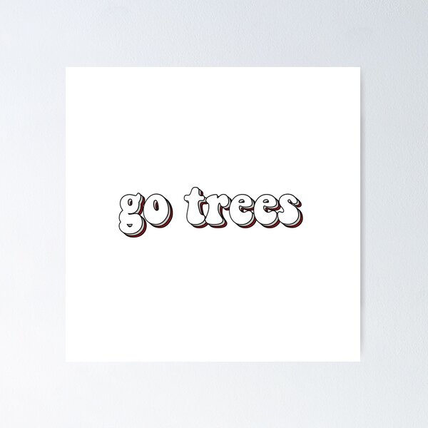 Item preview, White Triple "Go Trees" designed and sold by Maggie S.