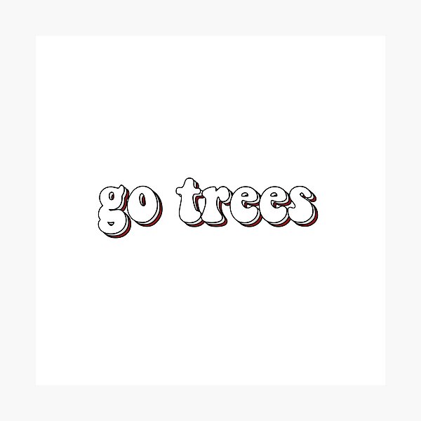Item preview, White Triple "Go Trees" designed and sold by Maggie S.