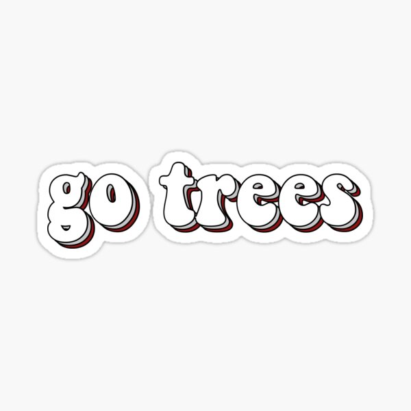 Item preview, White Triple "Go Trees" designed and sold by Maggie S.