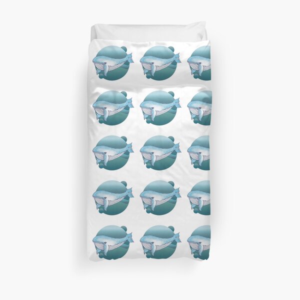The Magical Humpback Whale Duvet Cover