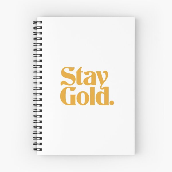 Item preview, Stay Gold Funky Typography Logo designed and sold by 80sKidd.