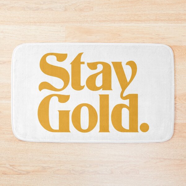 Item preview, Stay Gold Funky Typography Logo designed and sold by 80sKidd.
