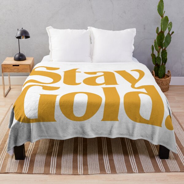 Item preview, Stay Gold Funky Typography Logo designed and sold by 80sKidd.