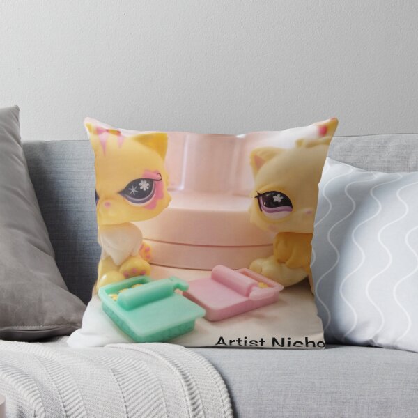 Item preview, 2 kitties enjoying a snack! designed and sold by ArtistNichole.
