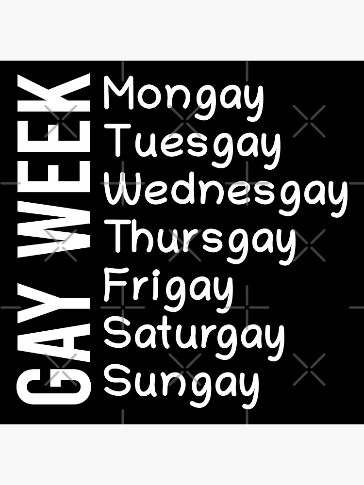 GAY WEEK "Gay Days" (white letters) by Gay-Pride-Depot