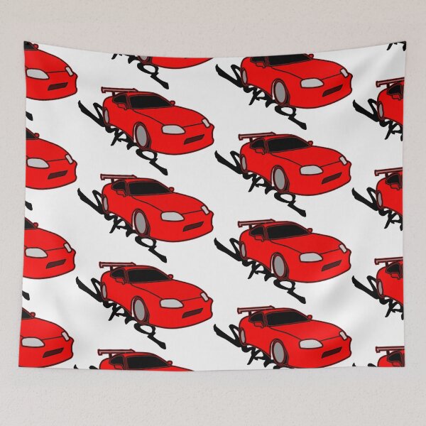 Item preview, Toyota Supra Red designed and sold by SnotDesigns.