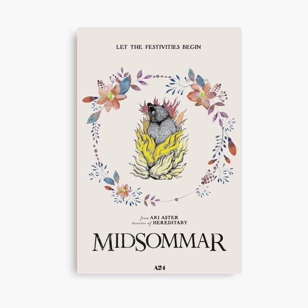 Midsommar Leinwanddruck