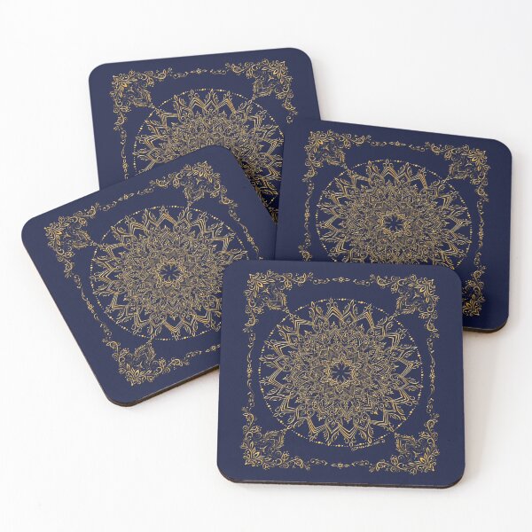 Item preview, Dreamie's Mandala in Royal Blue designed and sold by dreamie09.