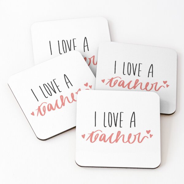 Item preview, I Love a Teacher designed and sold by Mazie Kate.