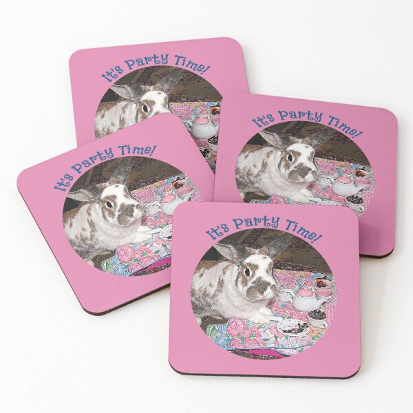 Item preview, It's Party Time Bunny designed and sold by Linda Walsh.