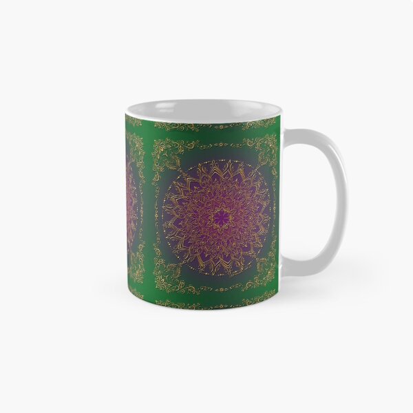 Item preview, Dreamie's Mandala in Peacock Green designed and sold by dreamie09.