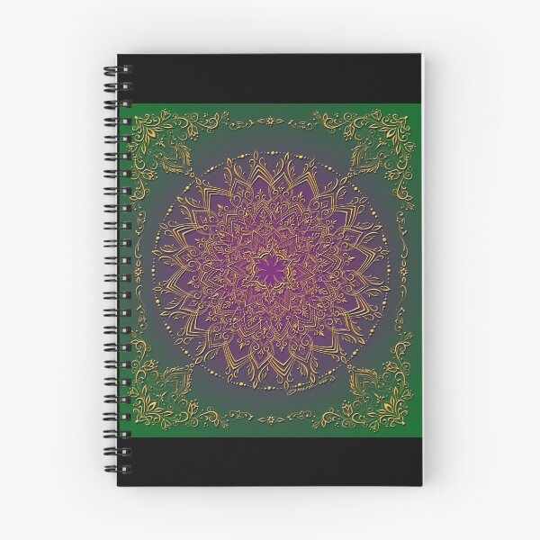 Item preview, Dreamie's Mandala in Peacock Green designed and sold by dreamie09.
