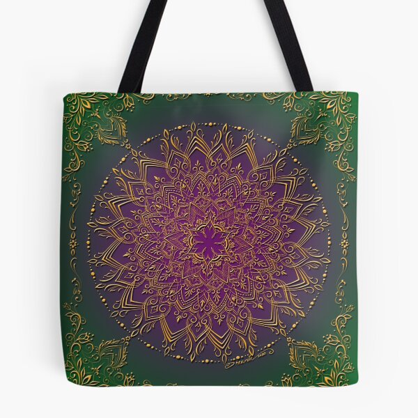 Item preview, Dreamie's Mandala in Peacock Green designed and sold by dreamie09.