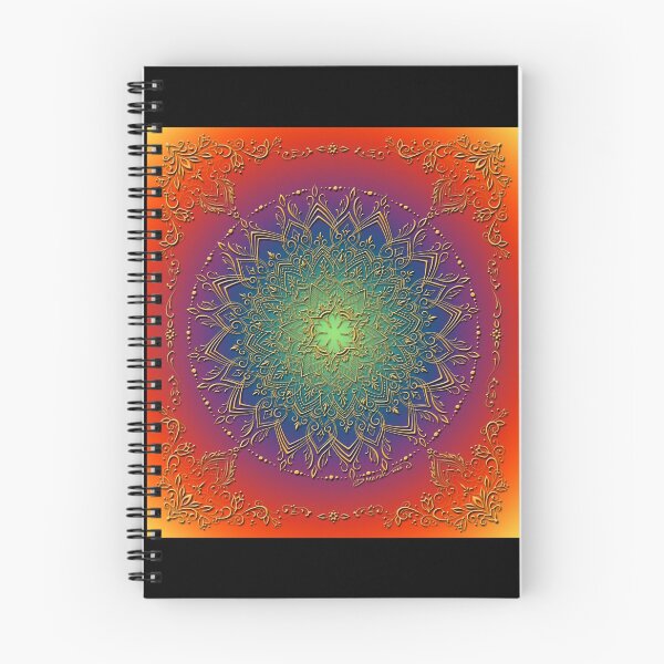 Item preview, Dreamie's Mandala in Psychedelic Rainbow designed and sold by dreamie09.
