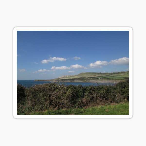 "Kimmeridge Bay (Tide In), Dorset, England" Sticker for Sale by