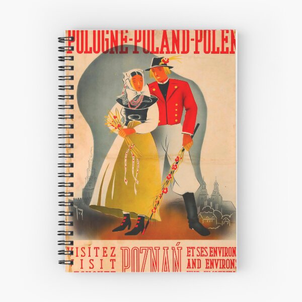 Aperçu de l'œuvre Pologne Poland Polen affiche vintage créée et vendue par stickart-marek.