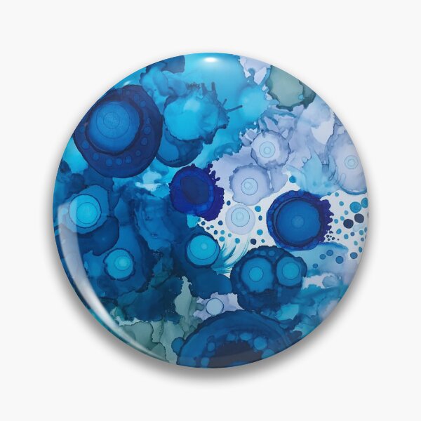 Item preview, Blue bubbles designed and sold by Lois Gardiner.