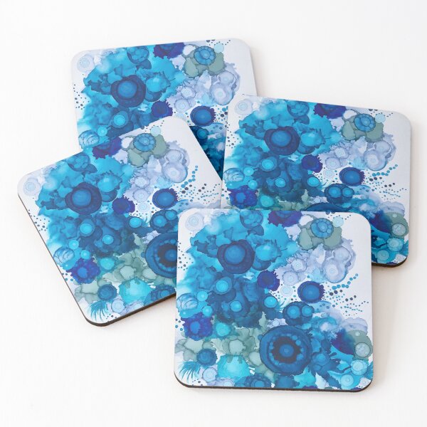 Item preview, Blue bubbles designed and sold by Lois Gardiner.