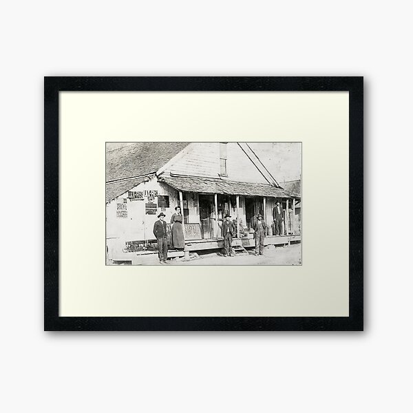 OLD COUNTRY STORE, PADUCAH, KENTUCKY AREA Framed Art Print