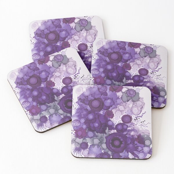 Item preview, Mauve bubbles designed and sold by Lois Gardiner.