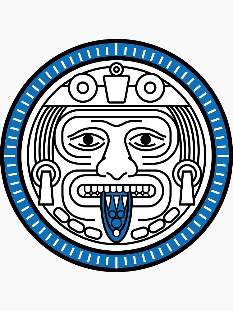 Mayan Calendar Face (Blue) Mayan Calendar Face (Blue)