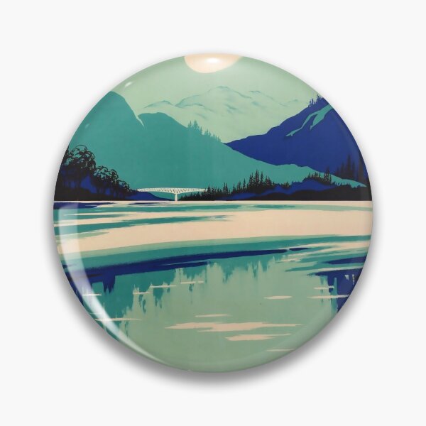 Item preview, Pitlochry vintage travel poster designed and sold by stickart-marek.