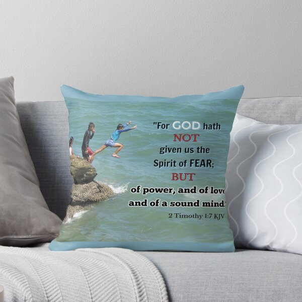 Item preview, 2 Timothy 1:7 No Fear designed and sold by Linda Walsh.
