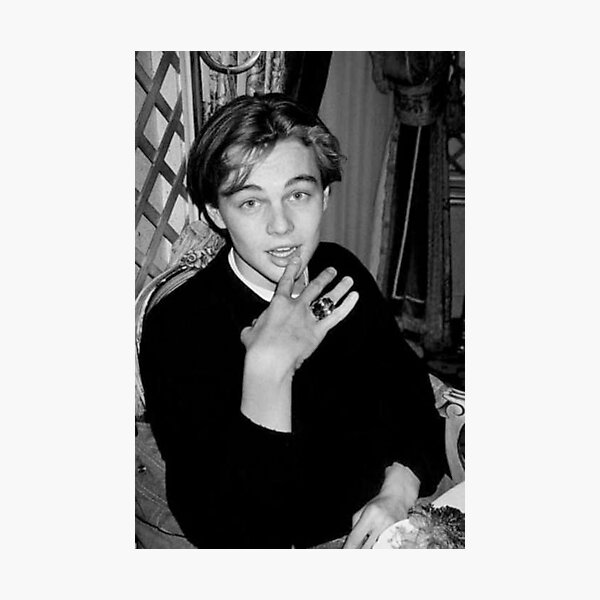 leonardo dicaprio Photographic Print