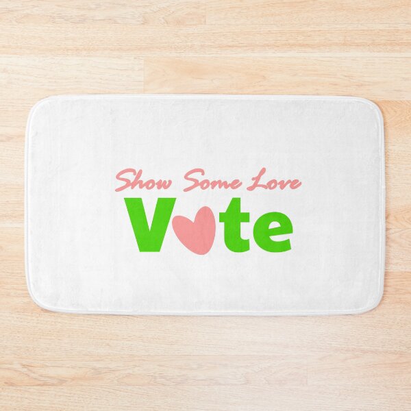 Item preview, Show Some Love Vote Pink and Green designed and sold by MoneekDesigns.
