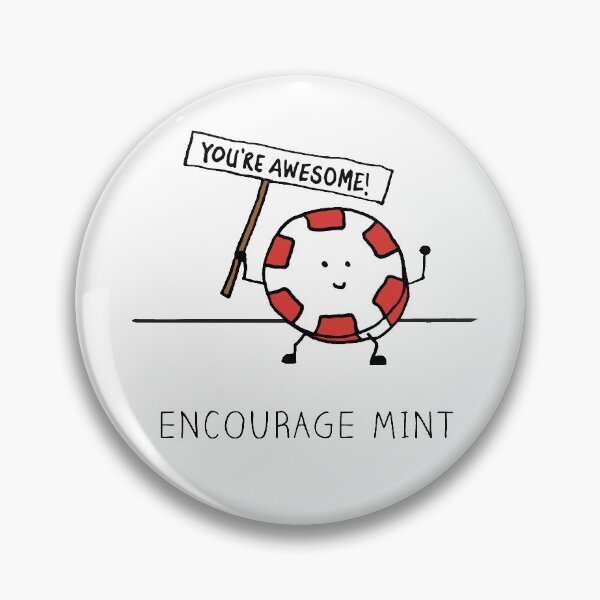 Item preview, Encourage Mint - You're Awesome! designed and sold by Myfriendkarla.