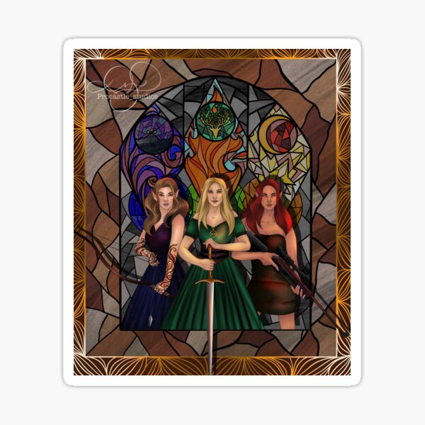 Sarah J. Maas girls Sticker