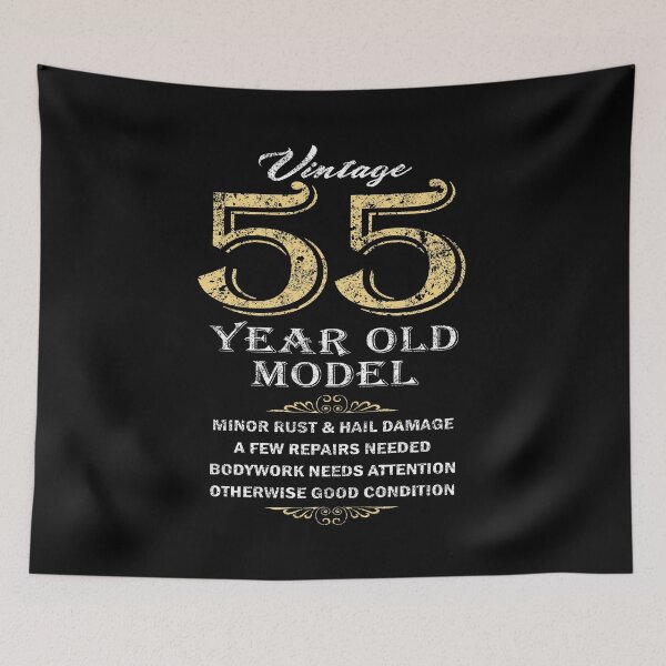 Item preview, 55th Birthday - Funny gift idea designed and sold by HobzyMerch.