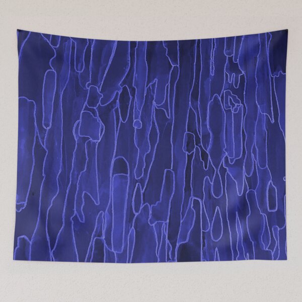 Item preview, Periwinkle Doodle pattern blue designed and sold by Lois Gardiner.