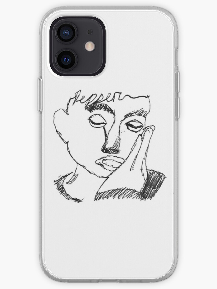 Pfeffer Skizze Iphone Hulle Cover Von Prescottsmidt Redbubble