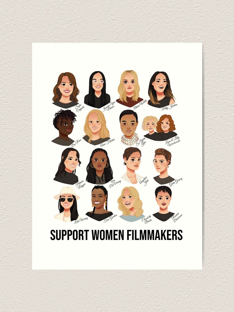 Alternate view of Support Women Filmmakers Art Print