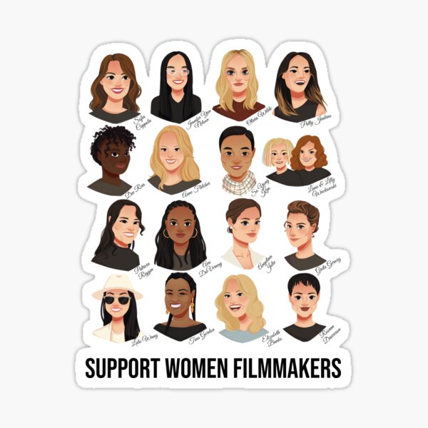 Support Women Filmmakers Sticker