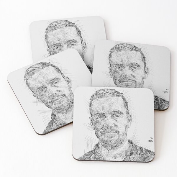 Item preview, Ben Lovett Hatched Portrait designed and sold by Tayler Tovar-Allen.