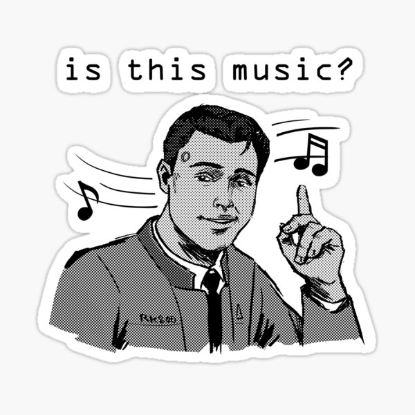 is this music? Sticker