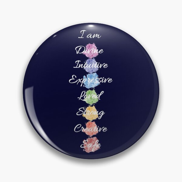 Item preview, Chakra Energy Affirmation designed and sold by Bluepress.