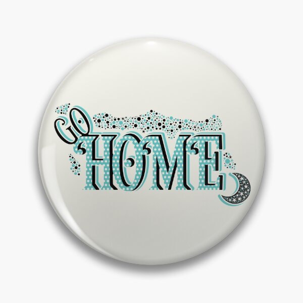 Item preview, Go Home Polka Dot Star Lettering designed and sold by stephensking.