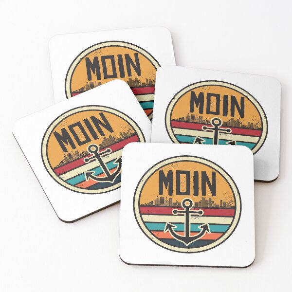 Item preview, Moin Hamburg Northern Germany greeting dialect hamburger designed and sold by Onair555.