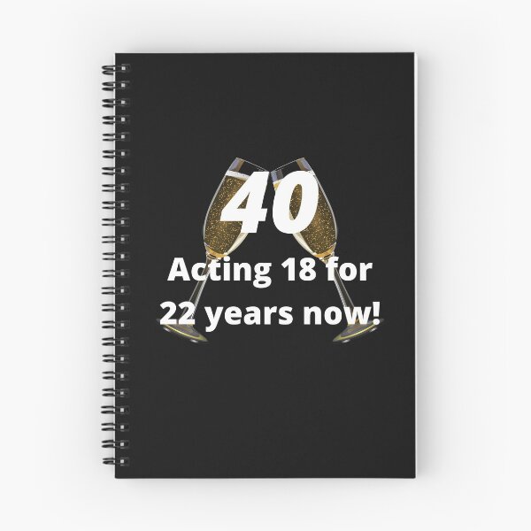 Item preview, 40 - Birthday designed and sold by Sal's T Shirts and Designs.