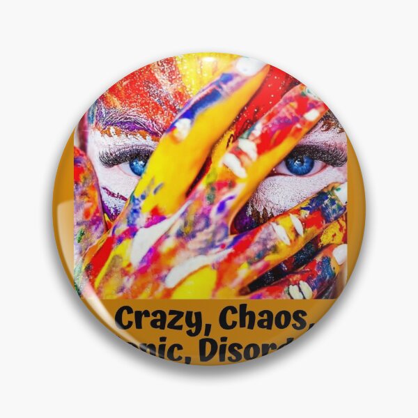 Item preview, "Crazy, Chaos, Panic, disorder - my work is done" a whimsical - graphic design modern, fun design for some one out there! designed and sold by JOHNC1.
