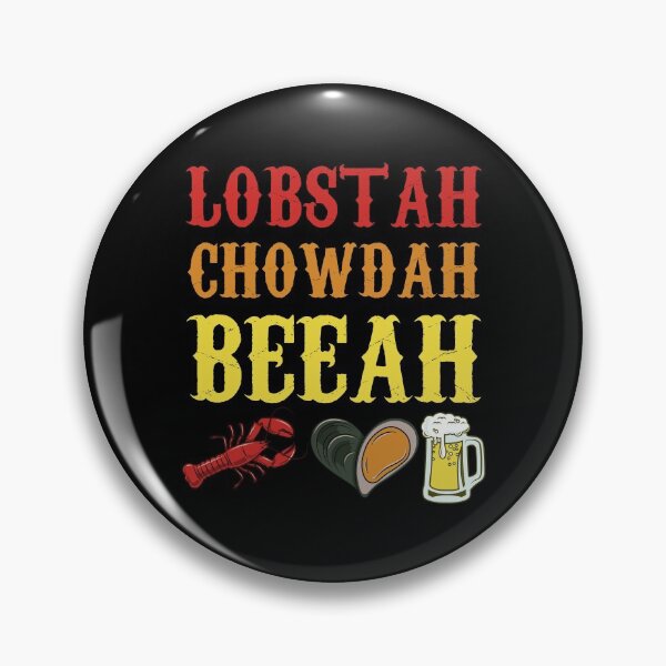 Item preview, Funny Lobster Chowder Beer Boston Accent Gift designed and sold by Sandra78.