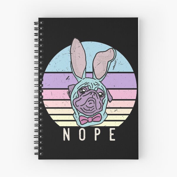 Item preview, Vaporwave NOPE Pugs Bunny Easter Sunday  designed and sold by 33ink.