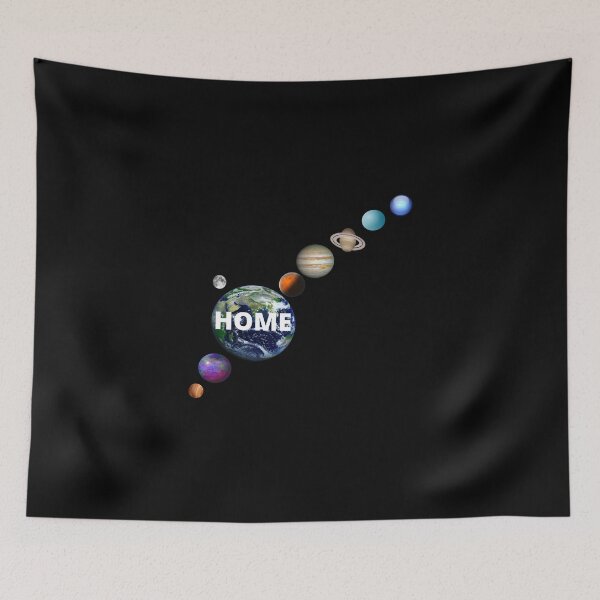 Item preview, Earth home - Solar system designed and sold by repeat art.