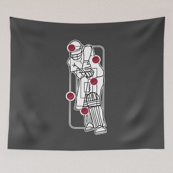 Item preview, Cricket Bowler Target Practice 2 by Cricket Fan Gifts designed and sold by oberdoofus.
