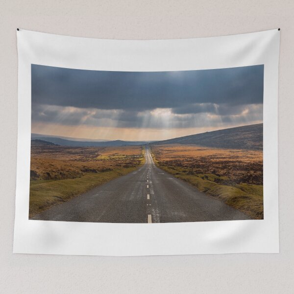 Item preview, A moody road in the Dartmoor National Park designed and sold by Dan Santillo.